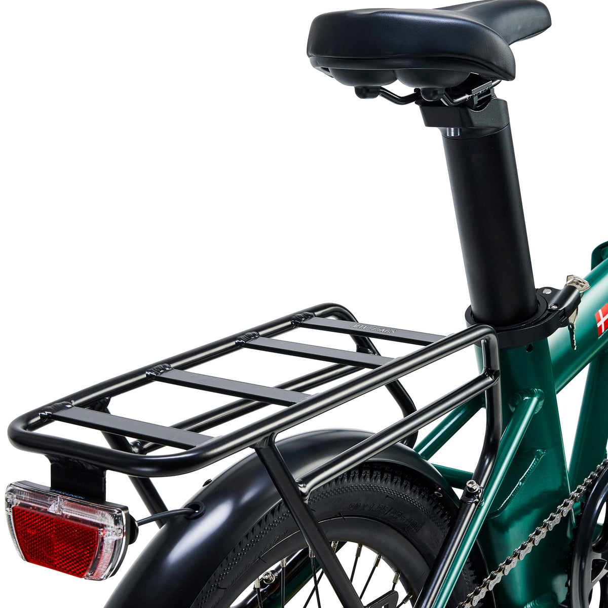 Hygge Virum Electric Bike British Racing Green Carriage