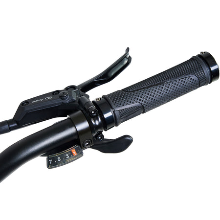 Hygge Virum Electric Bike British Racing Green Right Handle