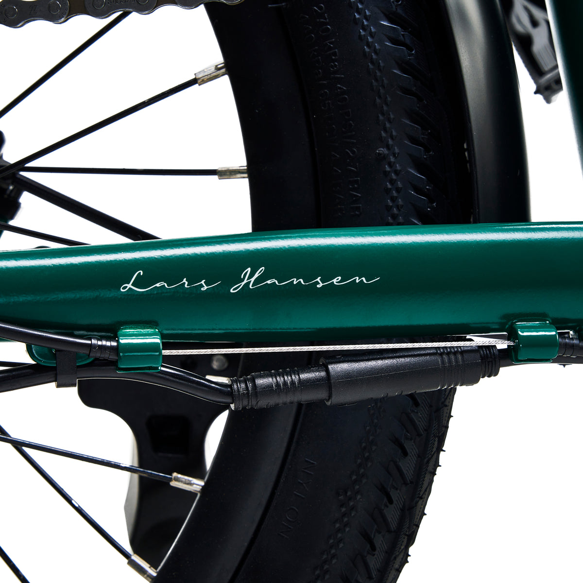 Hygge Virum Electric Bike British Racing Green Brake