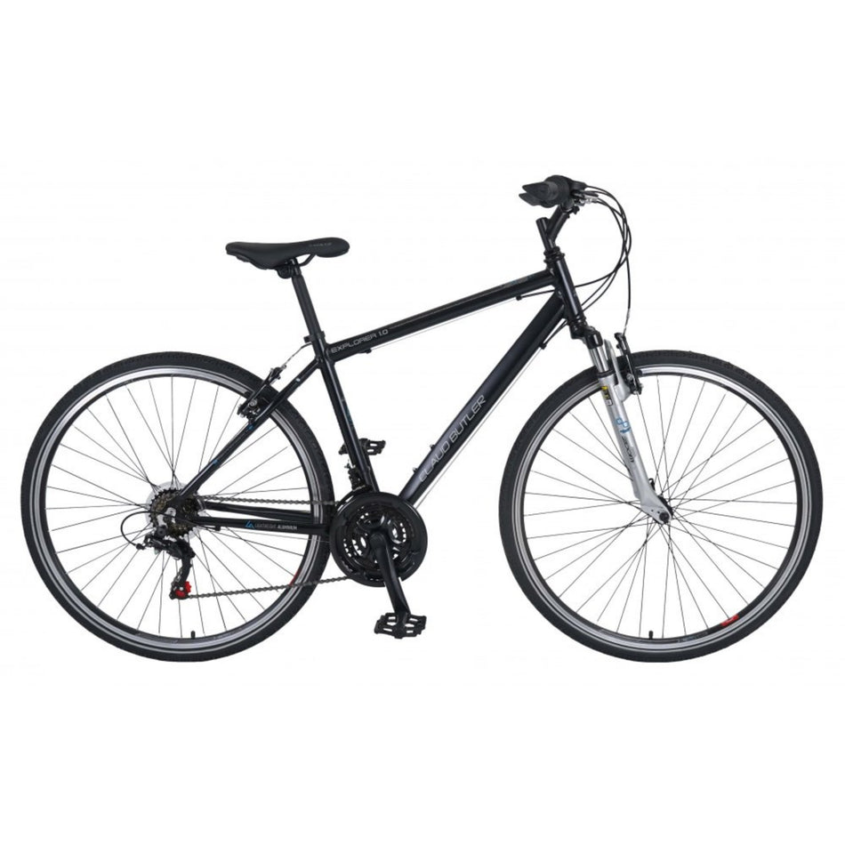 Claud Butler Explorer 1.0 Hybrid Bike With Powerful V-Brakes