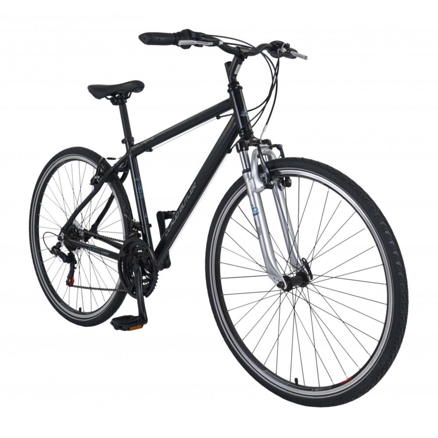 Claud Butler Explorer 1.0 Hybrid Bike With Powerful V-Brakes