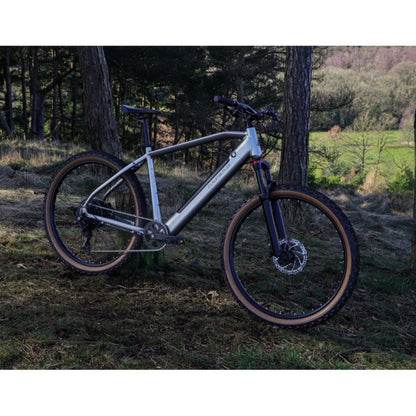 Claud Butler Ridge 2.0 Electric Bike front forest 