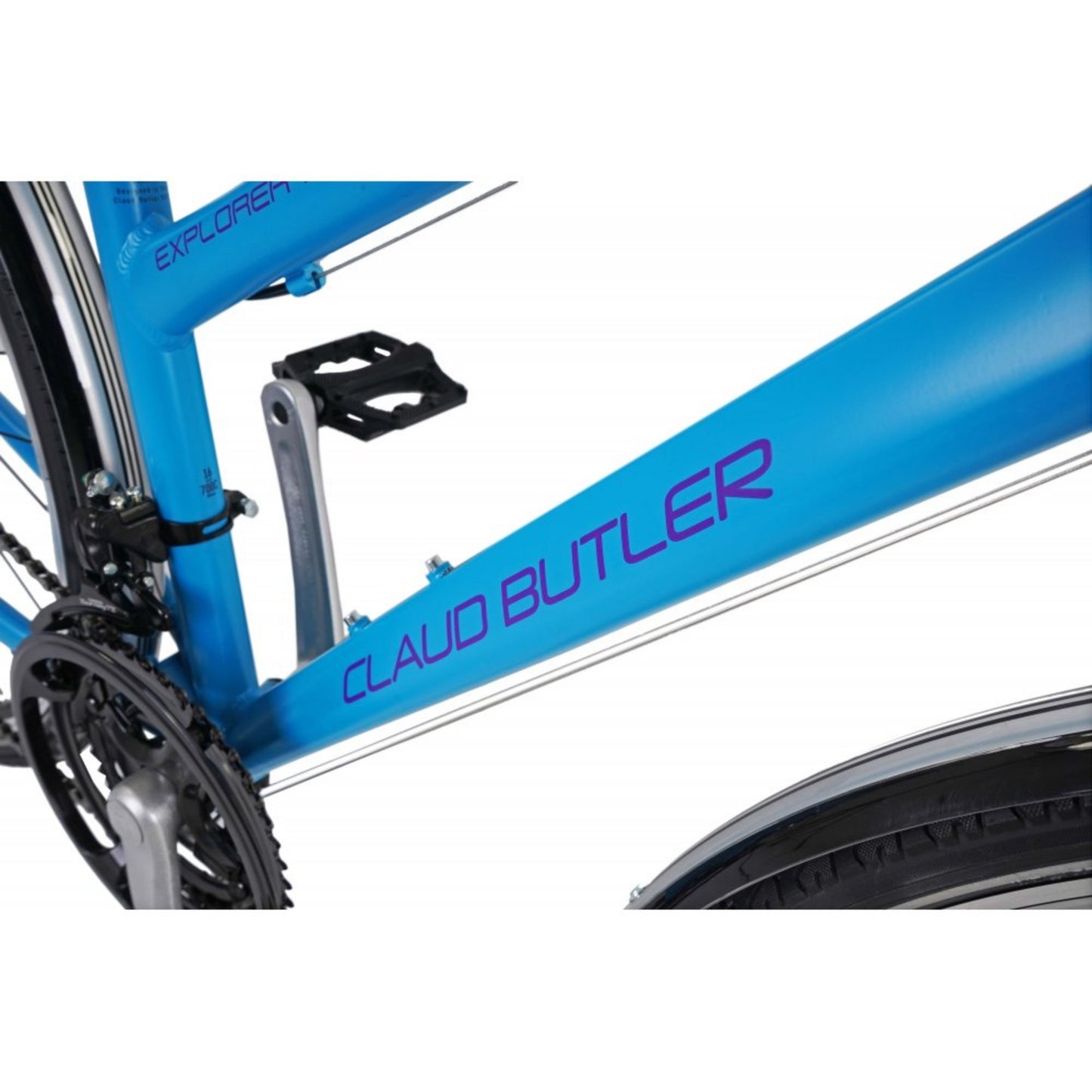 Claud Butler Explorer 1.0 EQ Hybrid Bike Low Step