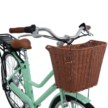 dawes elegance low step electric bike green