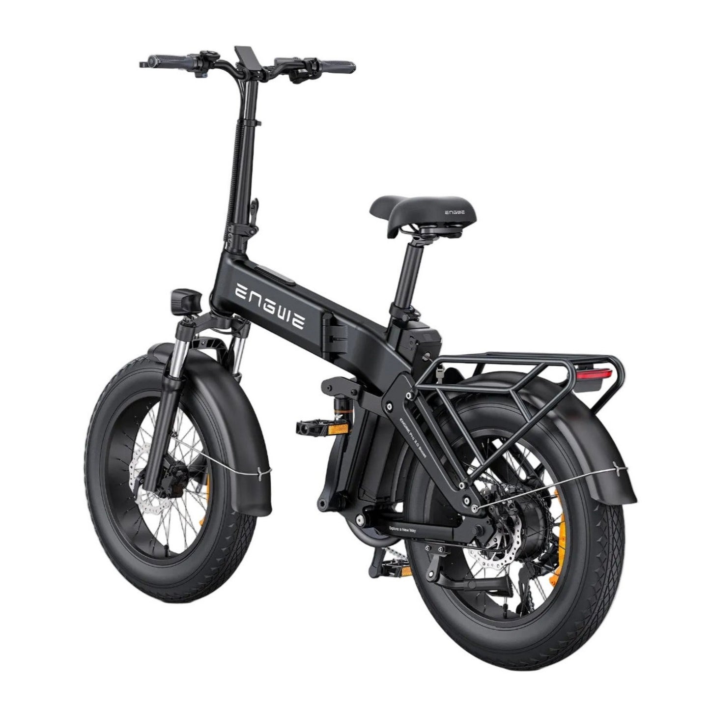 engine pro 3.0 electric bike black back