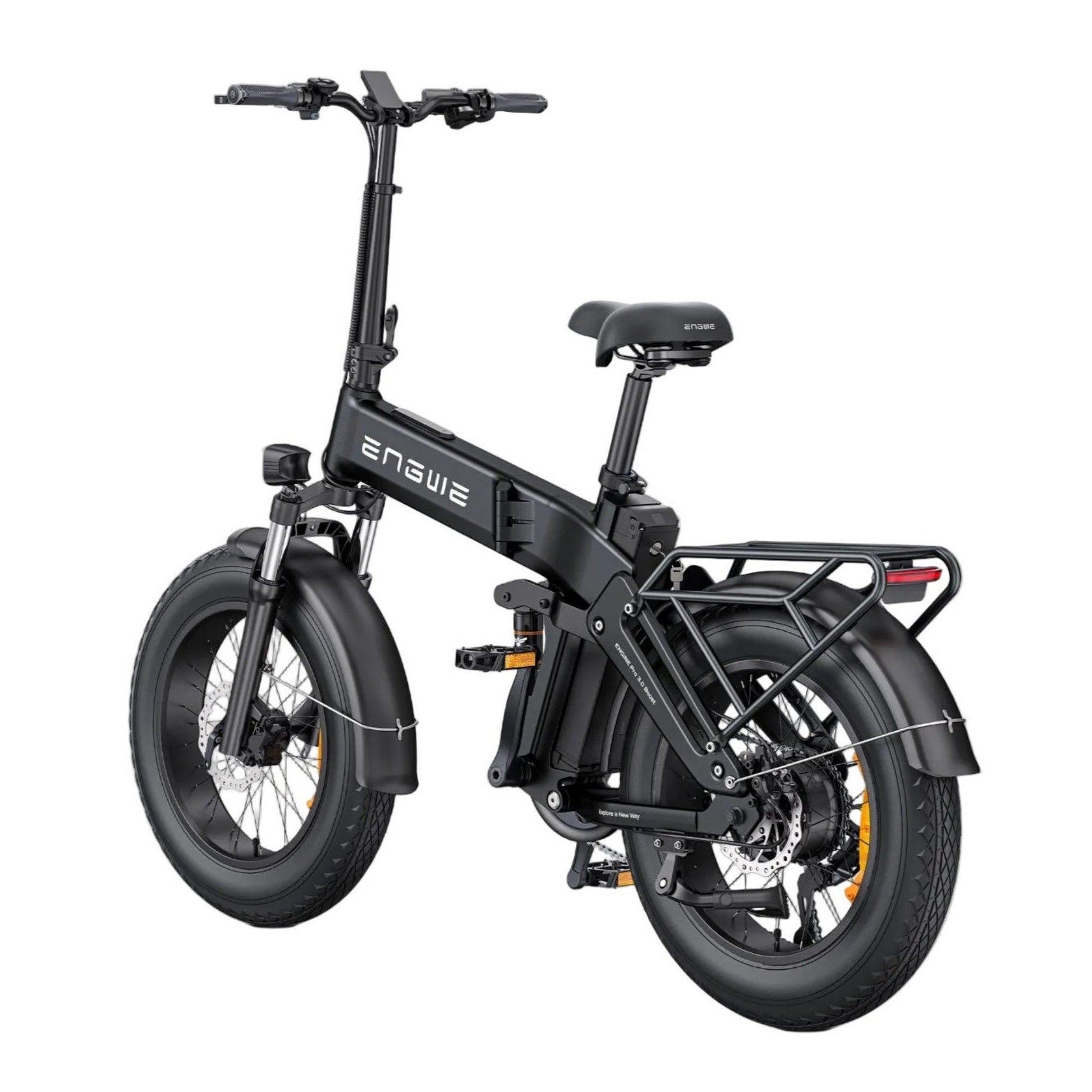 engine pro 3.0 electric bike black back