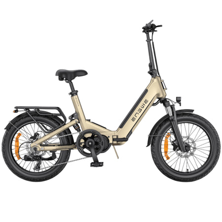 engwe l20 3.0 Pro gold color side view