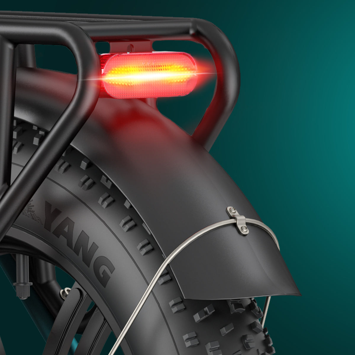 engwe l20 boost electric bike back lights