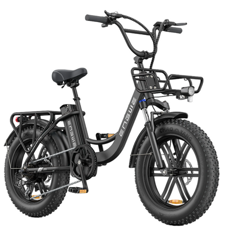 engwe l20 boost electric bike black