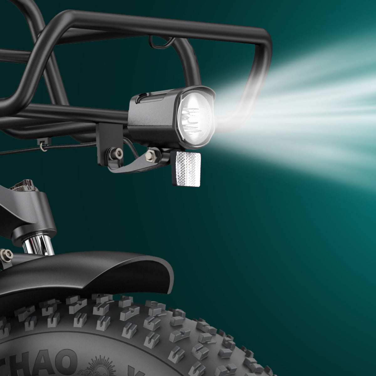 engwe l20 boost electric bike headlights