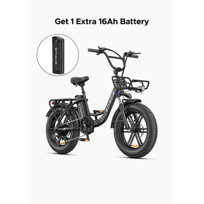 ENGWE L20 BOOST Electric Bike 126KM Torque Sensor Step-Thru E-bike