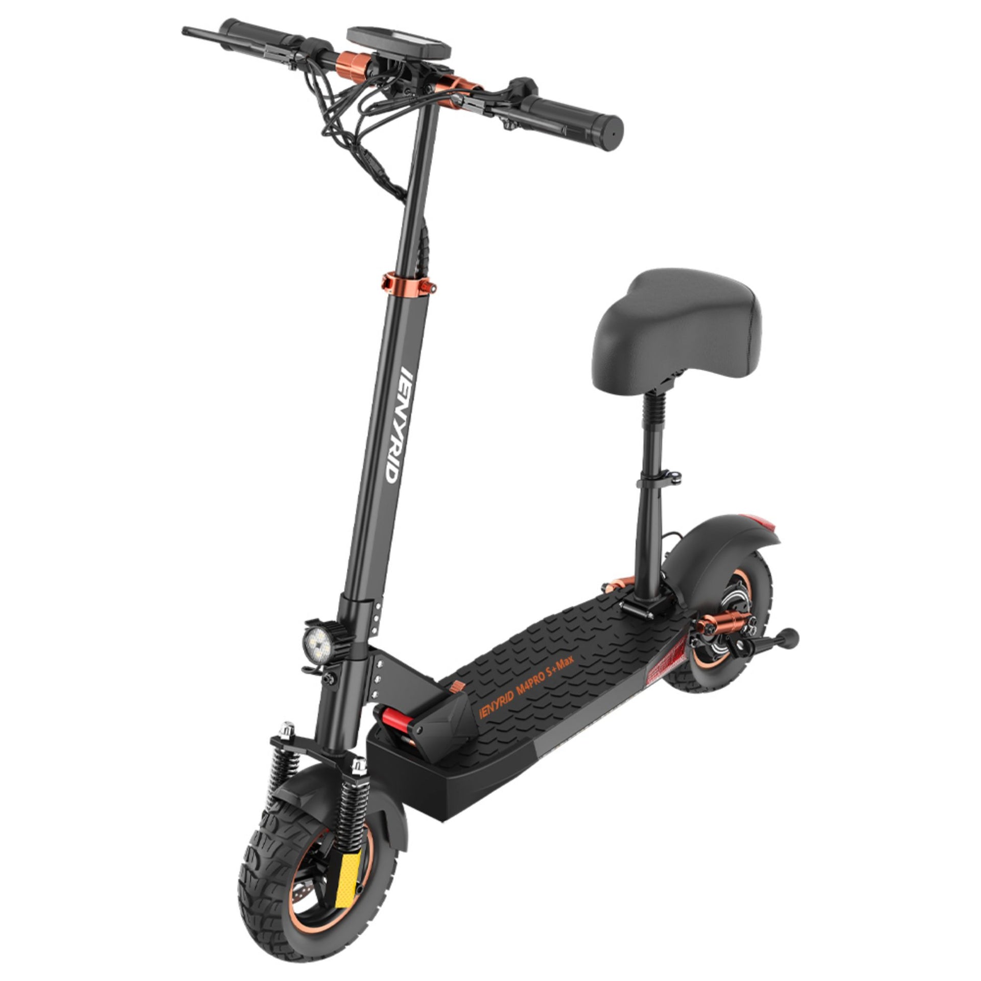 M4 Pro S+ Max Electric Scooter Seat 800W Long Range 25 37 Miles