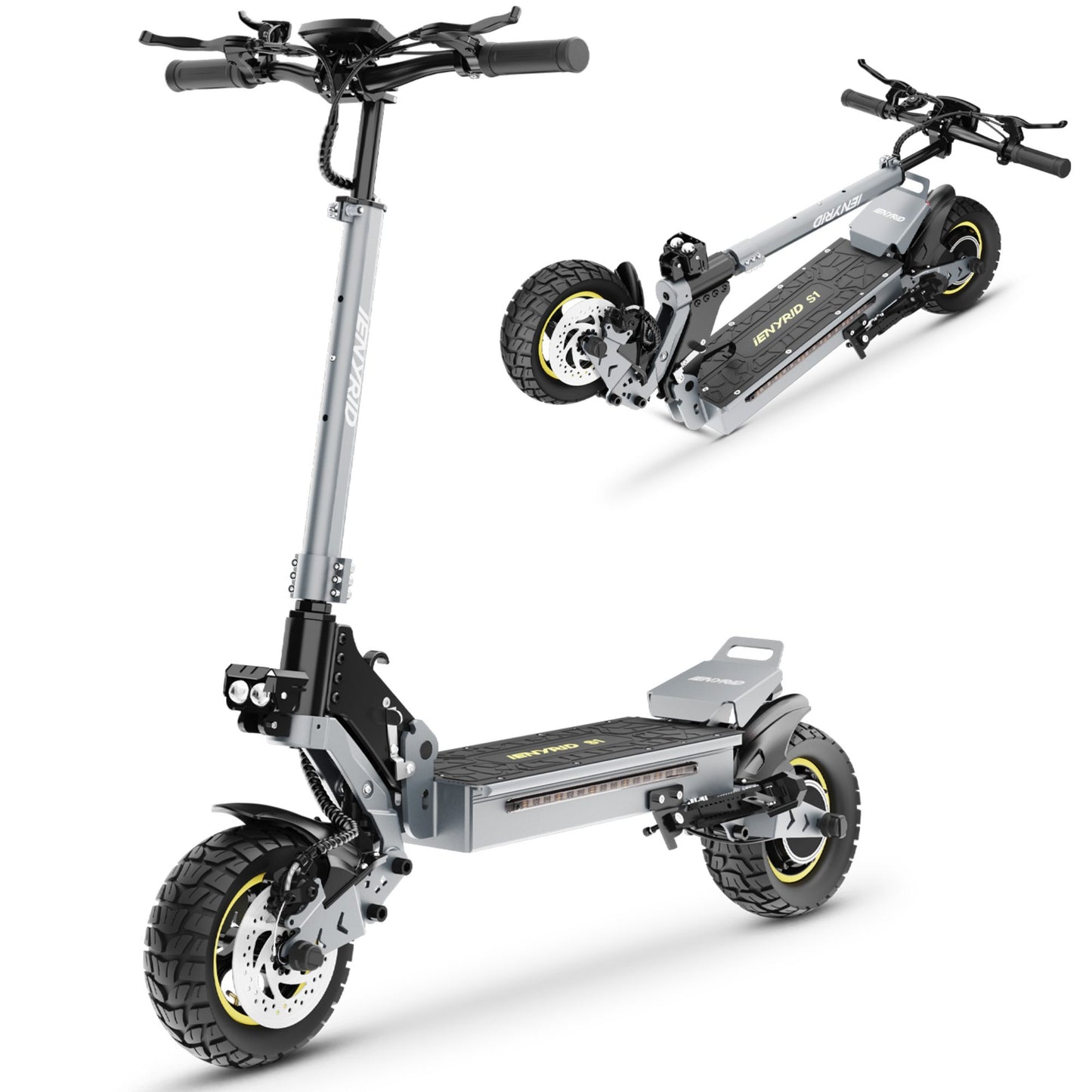 iENYRID S1 Electric Scooter For Adults With 700W Motor & Long Range 30-40 km