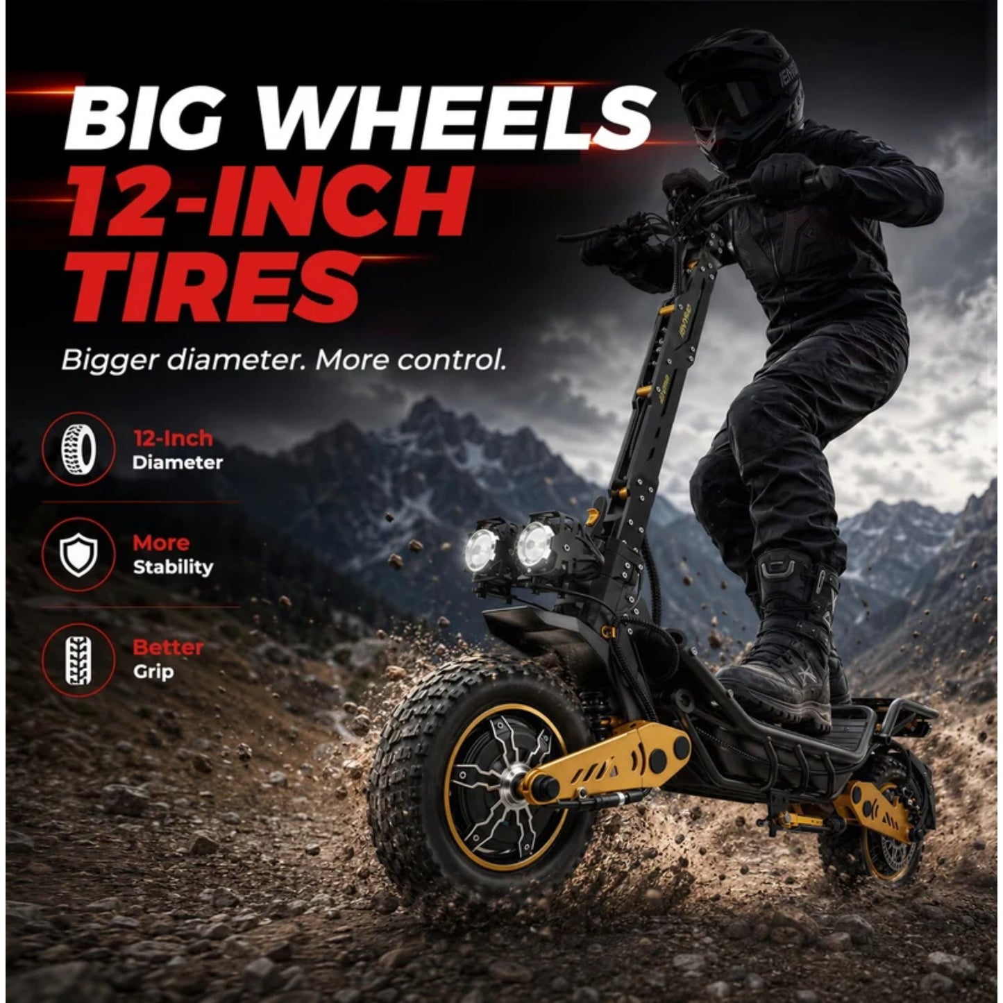 iENYRID ES70 Electric Scooter 3600W Dual Motor 60V 26Ah High-Capacity Battery