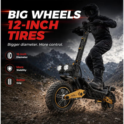 iENYRID ES70 Electric Scooter 3600W Dual Motor 60V 26Ah High-Capacity Battery