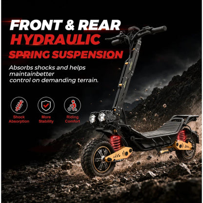 iENYRID ES70 Electric Scooter 3600W Dual Motor 60V 26Ah High-Capacity Battery
