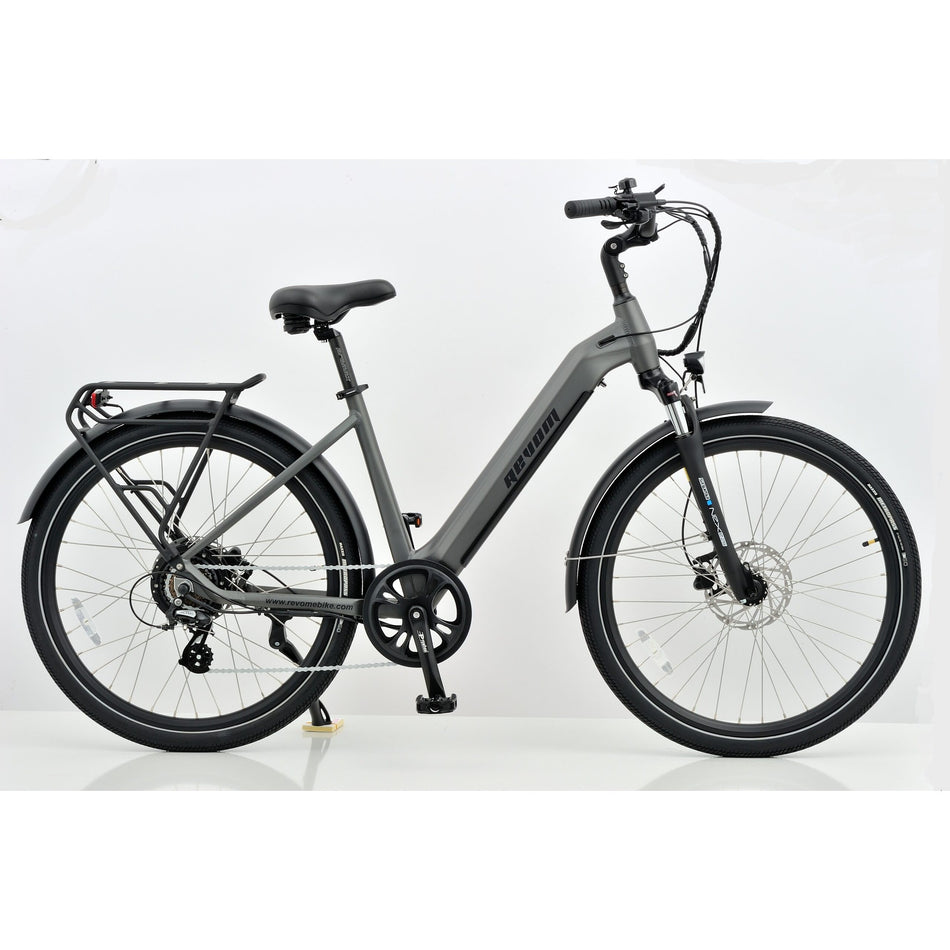 Revom ST04 Tourer Electric Bike Step Through 15Ah Battery
