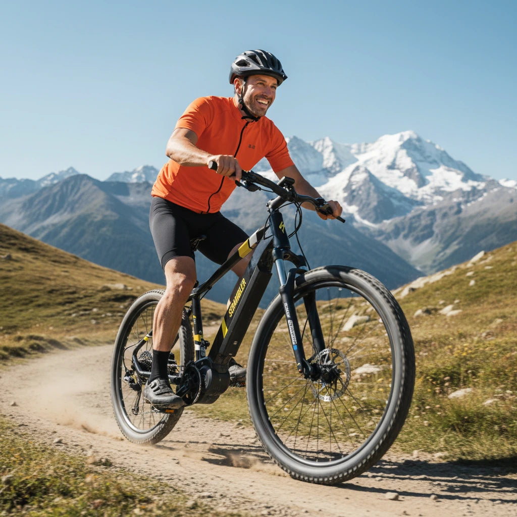 Scrambler C Electric Bike Lightweight Centre Motor 90Nm High Torque 430