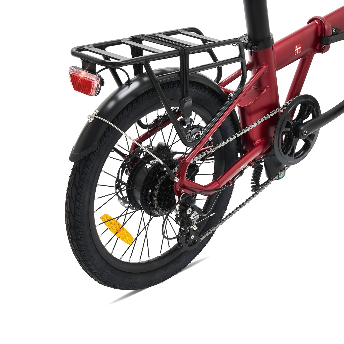 Hygge Virum Electric Bike British Racing Green With 250W 36V Hub Motor