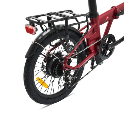 Hygge Virum Electric Bike British Racing Green With 250W 36V Hub Motor