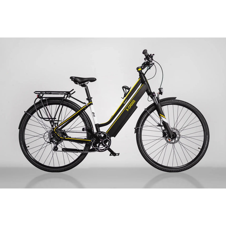 Mark2 X-Cross 450S Electric Bike Step Through With 460Wh 12.8Ah Removable Battery